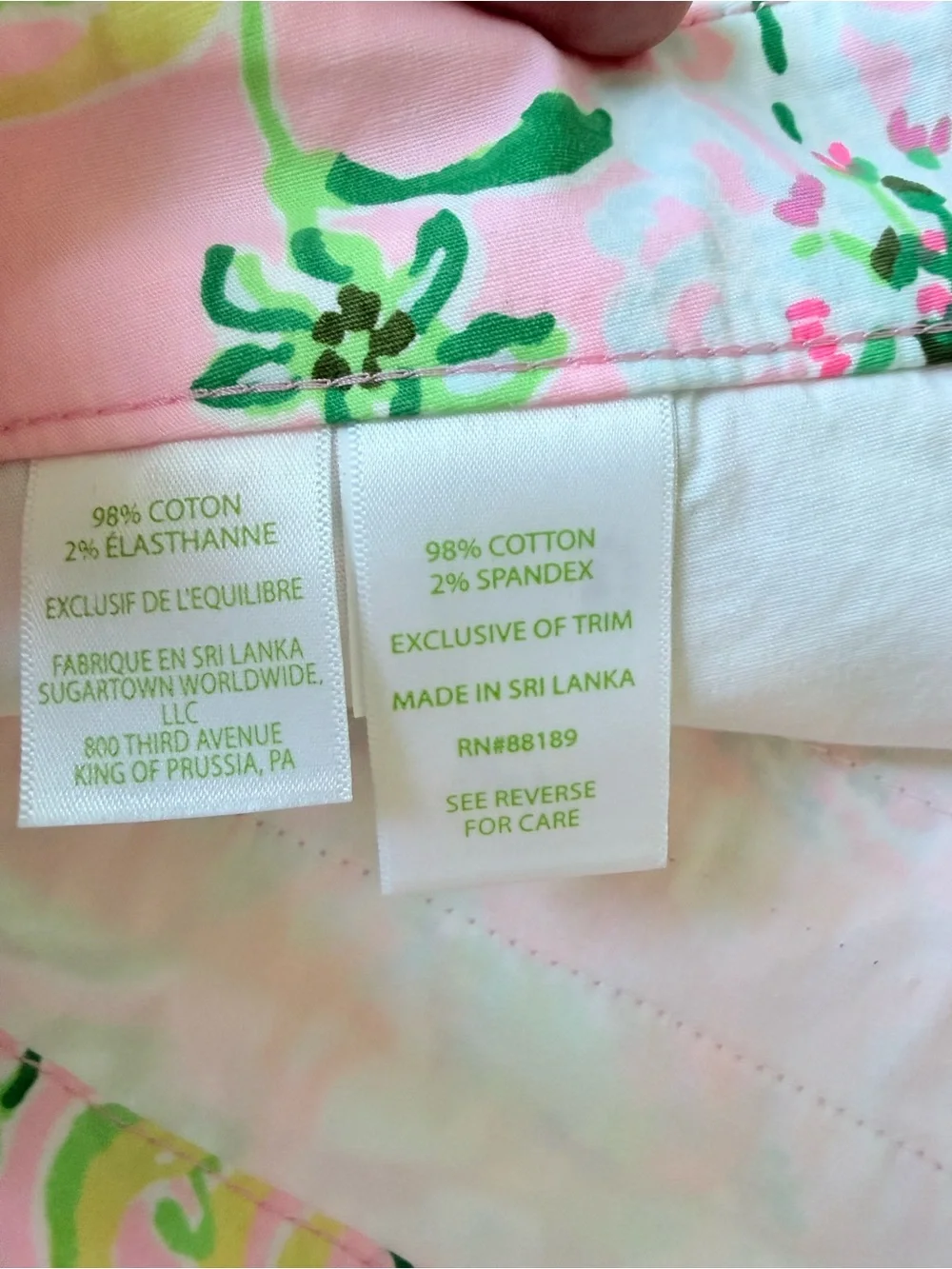 Lilly Pulitzer Buttercup Stretch Shorts Via Amore Spritzer | Size 2